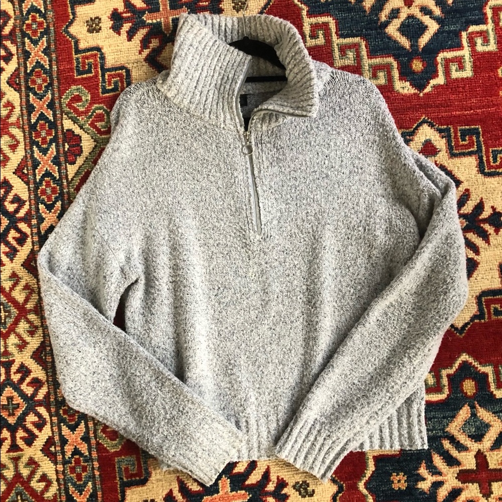 Love By Design Quarter Zip Sweater